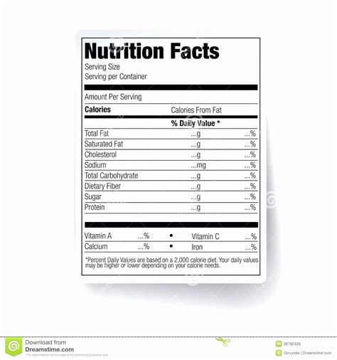 Blank Nutrition Label Worksheet New 15 Best Of Diet Worksheets In Pdf Blank Nutrition ...