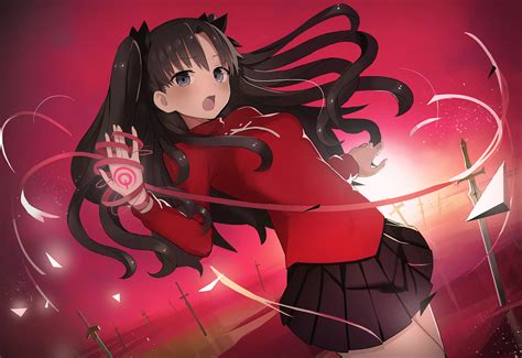 Download Rin Tohsaka Anime Fate/Stay Night: Unlimited Blade Works HD ...