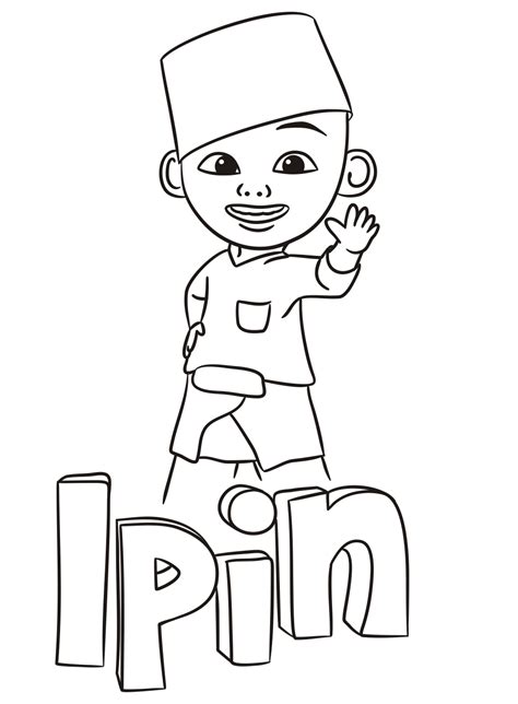 Upin Ipin Coloring Pages (Complete) | Coloring pages, Cartoon coloring pages, Coloring books