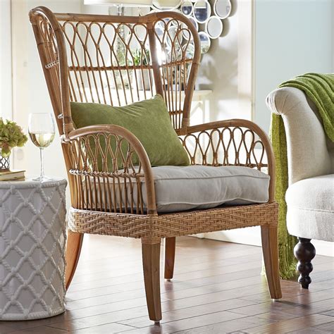 Jaka Wingback Chair - Natural | Pier 1 Imports | Chair, Wingback chair, Chair design