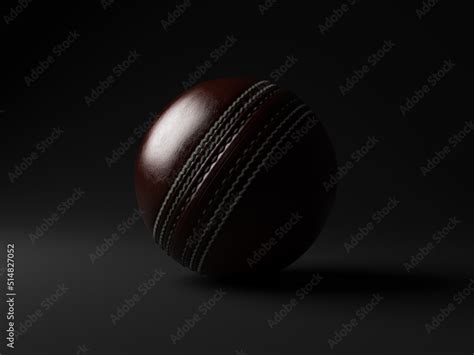 Red Cricket Ball Stock Photo | Adobe Stock