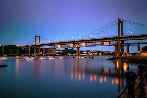 Tamar Bridge Plymouth Photograph by Maggie Mccall