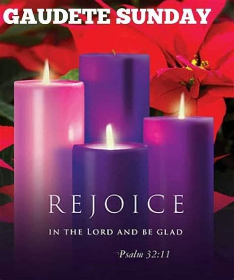 GAUDETE SUNDAY - THE THIRD SUNDAY OF ADVENT - 11 DECEMBER 2022 ...