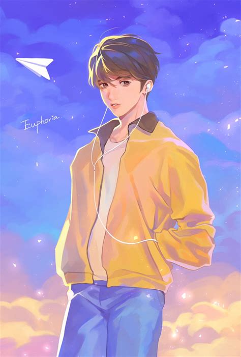 紺 on X | Bts fanart, Jungkook fanart, Dibujos kawaii