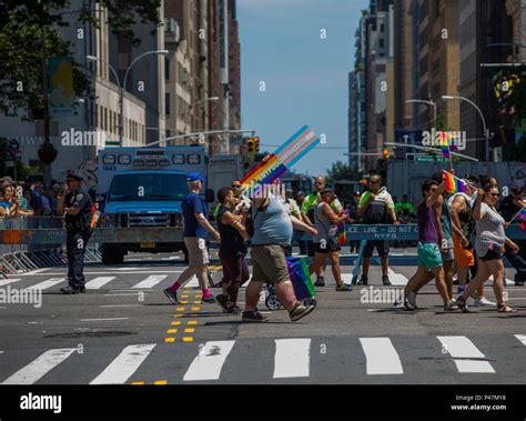 Pride Parade in New York Stock Photo - Alamy