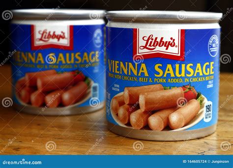 Popular Brand of Canned Vienna Sausage Editorial Stock Image - Image of ...