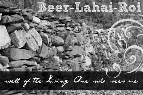 Beer-Lahai-Roi: well of the Living One who sees me - Natasha Metzler