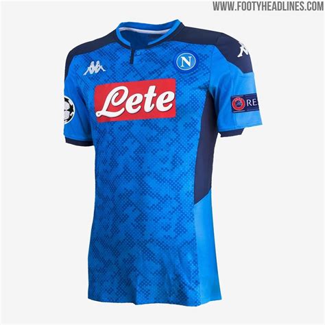 Kappa Napoli 19-20 Champions League Home & Third Kits Revealed - Footy ...