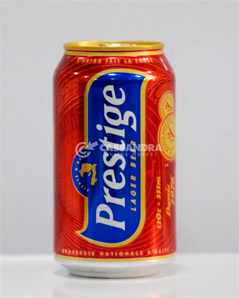 Prestige Lager Beer Can (Haiti Only) - Cassandra Online Market