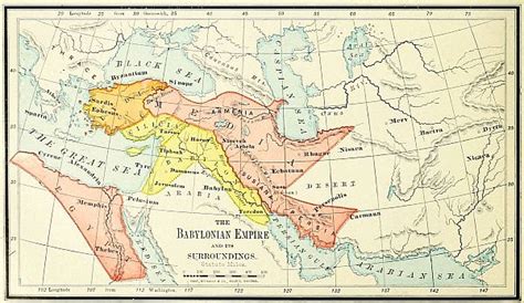 Babylonian Empire Bible Map