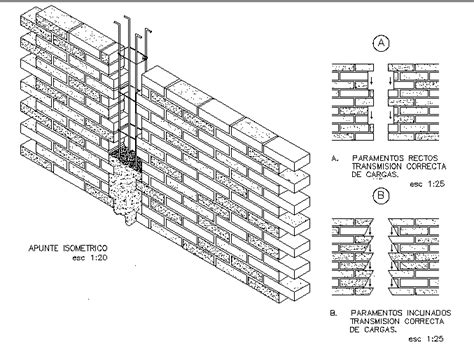 Brick Wall Detail Drawing / This tutorial uses exact measurements and ...