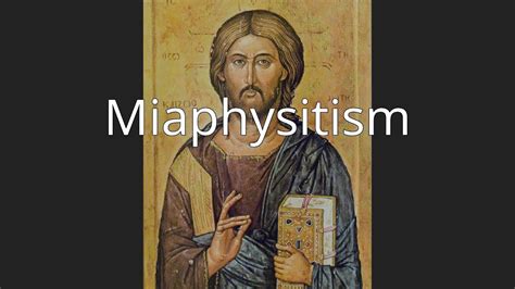 Miaphysitism - YouTube