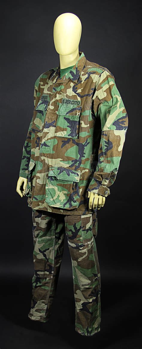 Bolivian Soldier Cespedes Camouflage Uniform | Prop Store - Ultimate ...