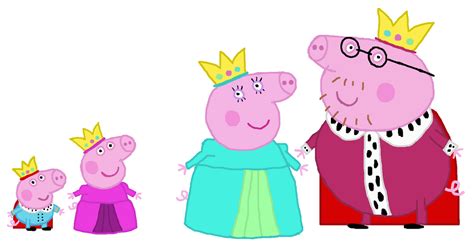 Peppa Pig - Royal Family by KingLeonLionheart on DeviantArt