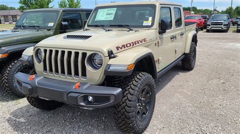 2020 Jeep® Gladiator Mojave Showing Up On Dealer Lots: - MoparInsiders