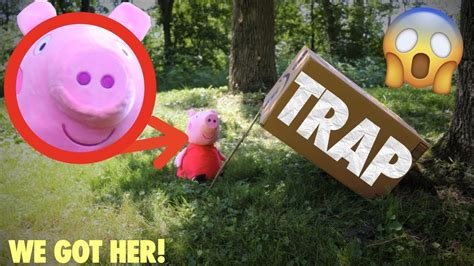 I CAPTURED PEPPA PIG IN REAL LIFE - YouTube