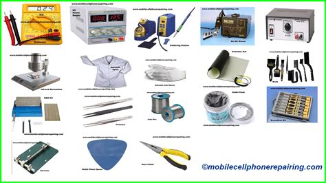 Mobile Phone Repairing Tools List