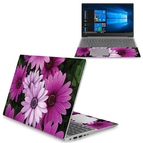 Skin For Lenovo Ideapad 330S 15" (2018) - Purple Flowers | MightySkins ...