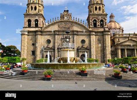 Cathedral in historic center in Guadalajara, Jalisco, Mexico Stock Photo - Alamy