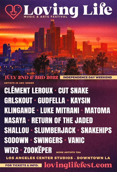 Loving Life Music Festival 2022 Inaugural Lineup Announced | Grooveist