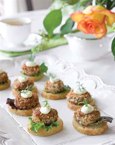 Afternoon Tea Menu Ideas Savoury