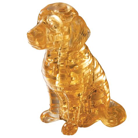 Bepuzzled 3D Crystal Puzzle - Puppy Dog: 40 Pcs