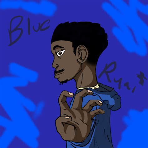 Blue ryai Drawing - ibisPaint