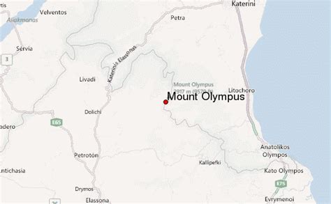 Mount Olympus Mountain Information