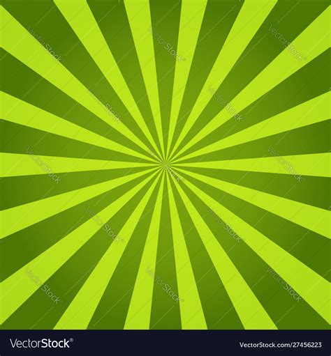 Green ray background vintage abstract texture Vector Image