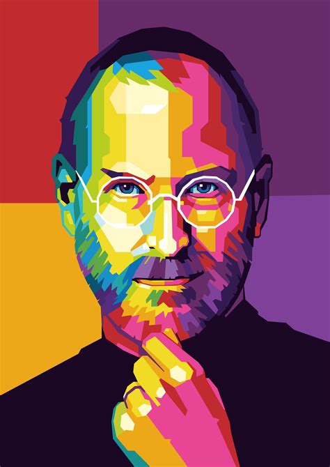 Steve Jobs Pop Art – FEMTOARTS