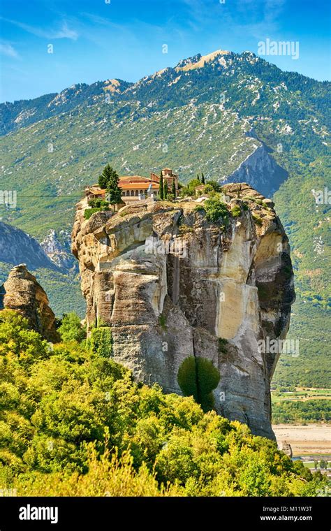 Holy Trinity Monastery, Meteora, Greece Stock Photo - Alamy