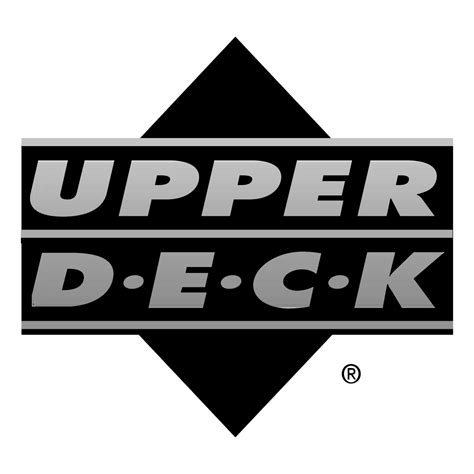 Upper Deck Logo Black and White – Brands Logos