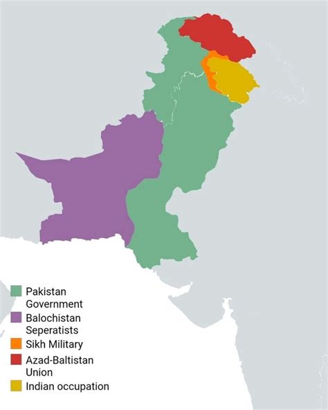 Pakistan Civil War Map : r/DividendFuture