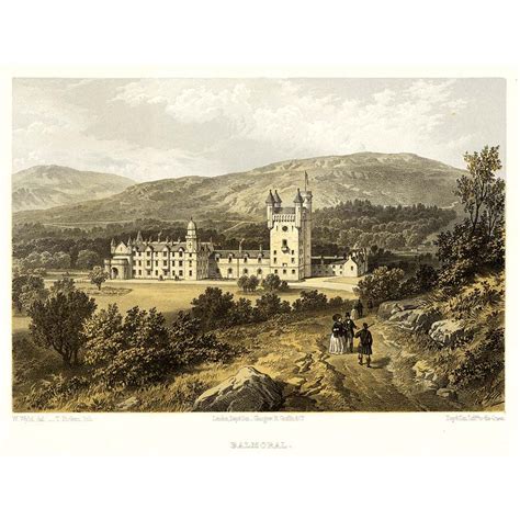 Balmoral Castle from the South, Scotland - BRITTON-IMAGES