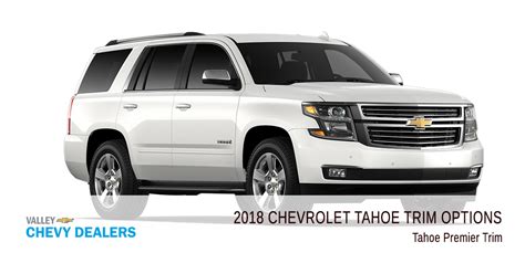 All 2018 Chevrolet Tahoe Trim Levels Compared | Valley Chevy