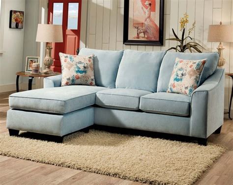 Baby Blue Sectional Sofa | Sectional sofa, Living room sets furniture, Sectional sofa with chaise