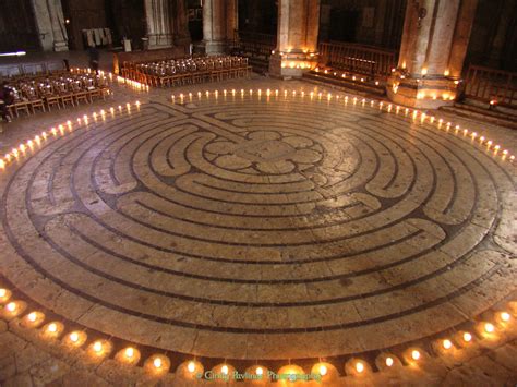 Cindy Pavlinac Photography | Candlelit Chartres Cathedral Labyrinth