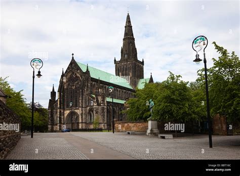 Glasgow Cathedral, High Street, Glasgow, Strathclyde Scotland Stock ...