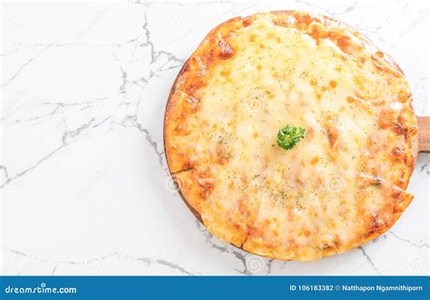 Four cheese pizza stock photo. Image of fromaggi, crust - 106183382