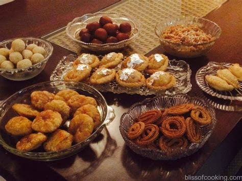 Diwali and other festival Recipes - Bliss of Cooking