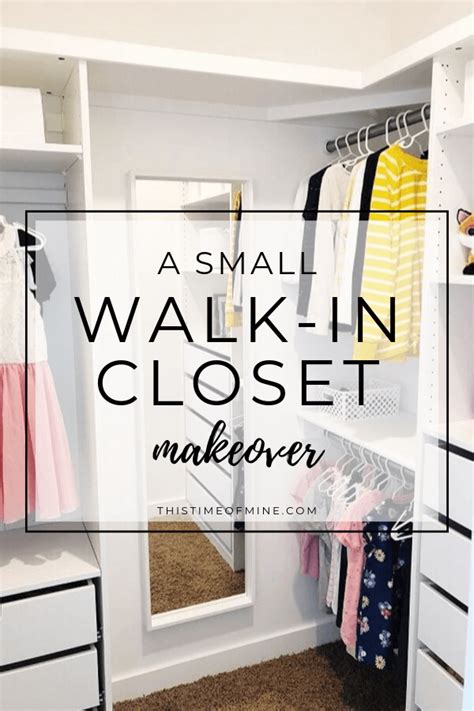 Small Walk-In Closet Makeover Using IKEA PAX - This Time of Mine