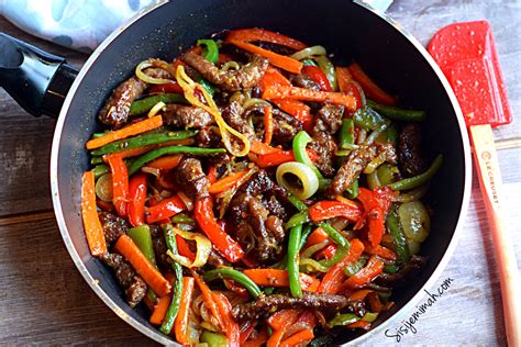 Chinese Beef Stir Fry With Crunchy Vegetables - Sisi Jemimah