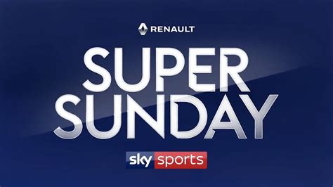 Sky Sports Renault Super Sunday 2019/20 Intro | Premier League - YouTube