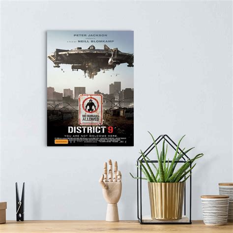 District 9 - Movie Poster - Australian Wall Art, Canvas Prints, Framed ...