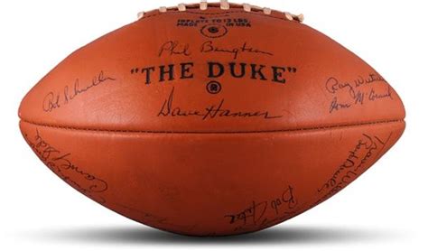 1967 Green Bay Packers Super Bowl II Team Signed Football