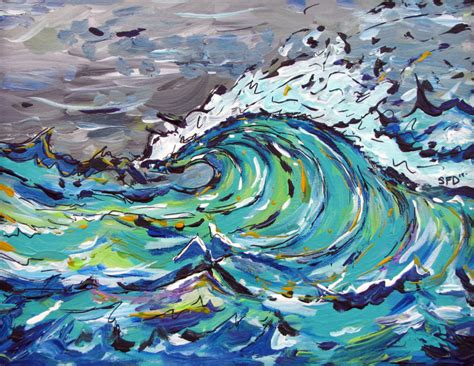 Green Wave, 11x14 Print on Fine art paper