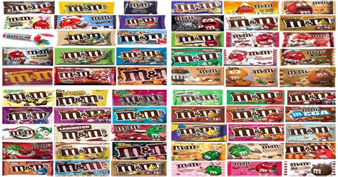 Every M&M's flavor ever made : coolguides