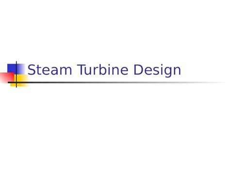 (PPT) Steam Turbine Design - DOKUMEN.TIPS