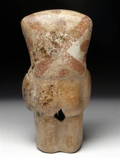 Pre-Columbian Moche Pottery Standing Female : Lot 108