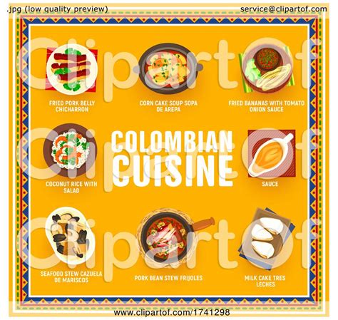 Colombian Cuisine by Vector Tradition SM #1741298